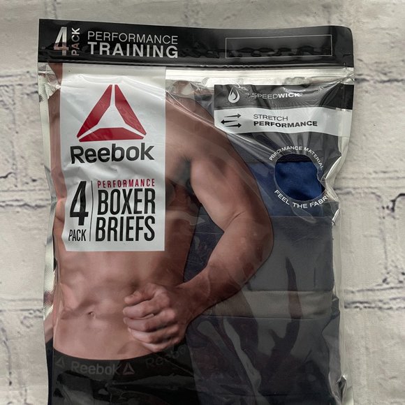 Reebok Men's Performance Boxer Briefs Pack